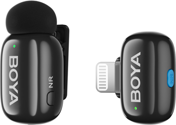 Boya Mini 2 Schwarz für USB-C und Lightning zubehör