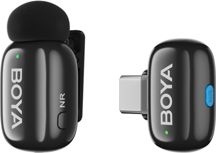 Boya Mini 2 Schwarz für USB-C und Lightning zubehör