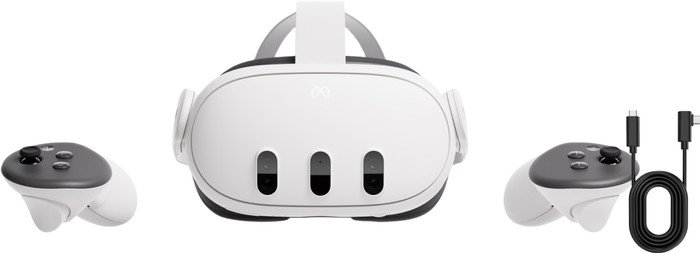 Meta Quest 3 512GB Refurbished + BlueBuilt PC Link-Kabel Main Image