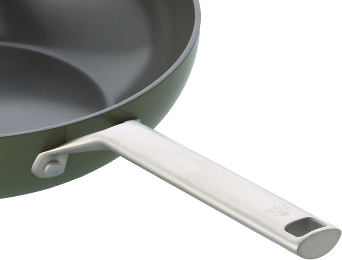 BK Sublime Wok 28 cm Olive Green detail