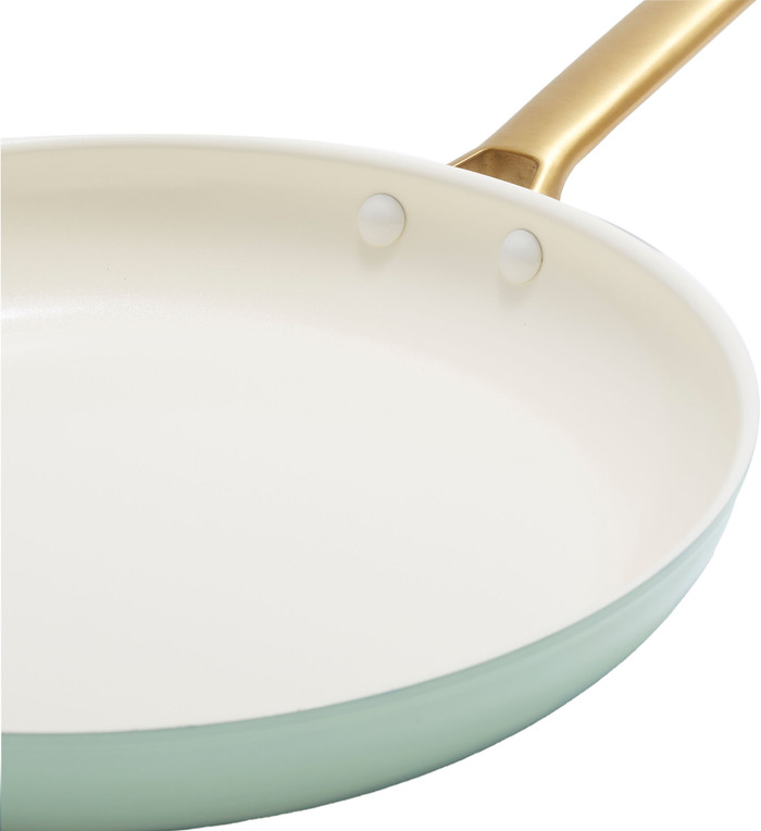 GreenPan Padova Topf- und Pfannenset 10-teilig Mint Green detail
