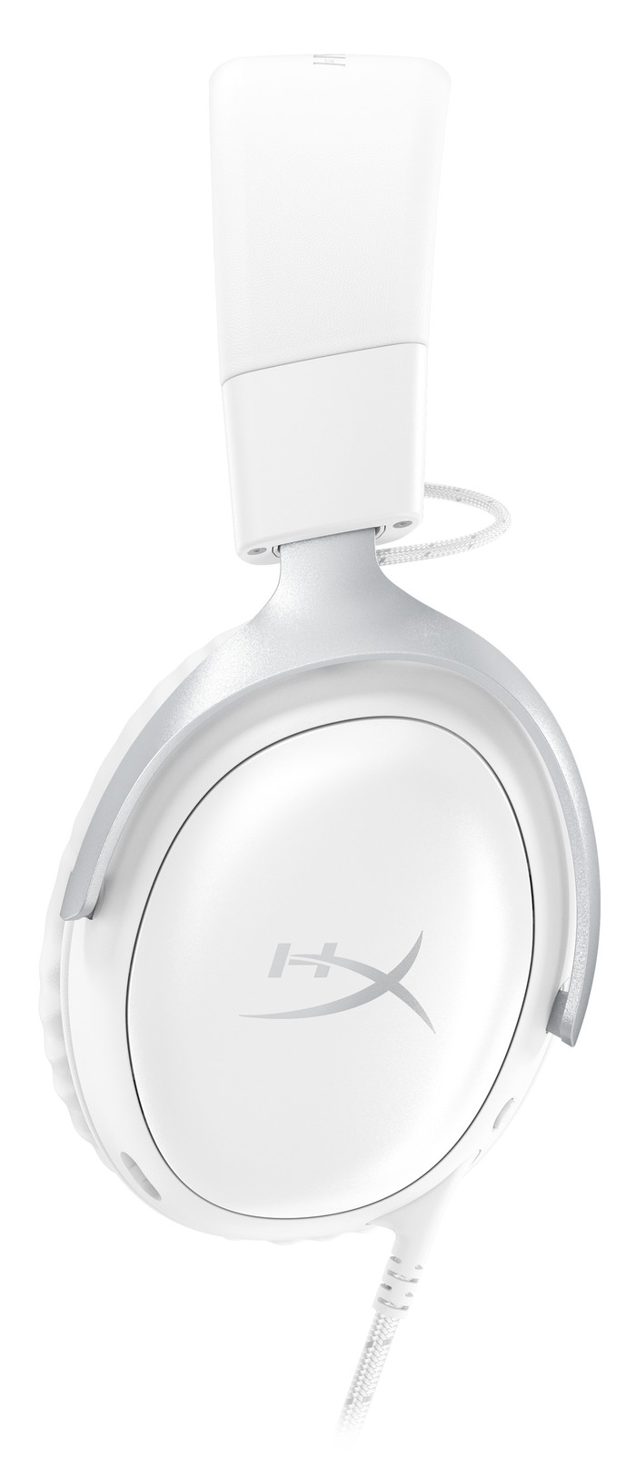 HyperX Cloud III Wired Gaming-Headset - Weiß (PC, PS5, Xbox Series X/S) rechte seite