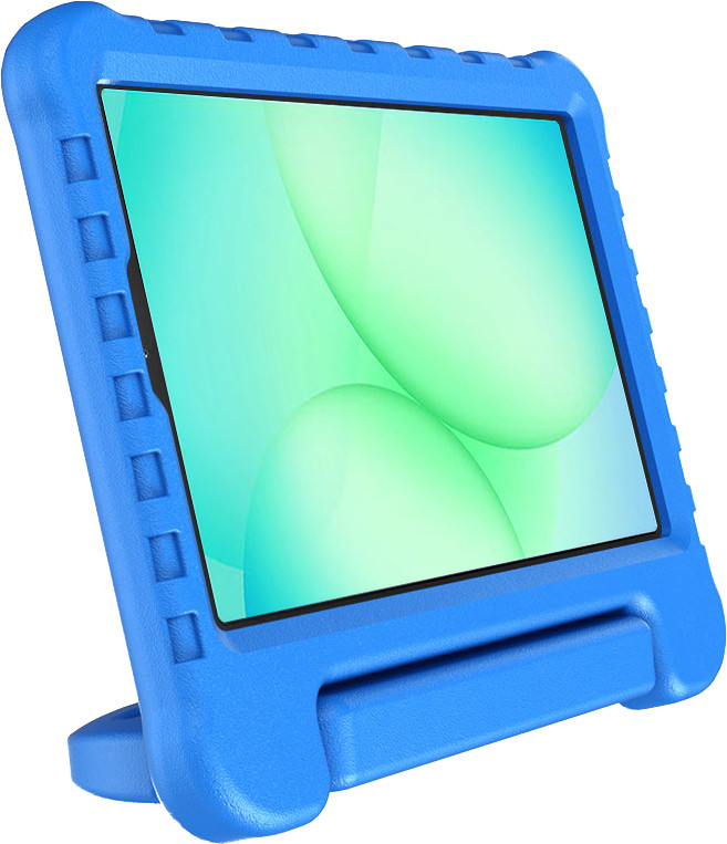 BlueBuilt Samsung Galaxy Tab A11 Kids Cover Blau linke seite