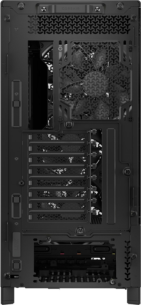 CORSAIR FRAME 5000D RS Schwarz rückseite