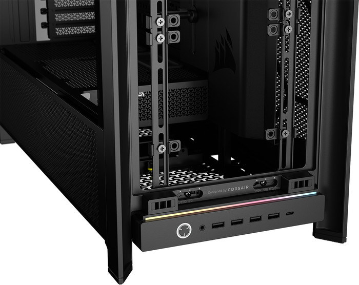 CORSAIR FRAME 5000D RS Schwarz detail