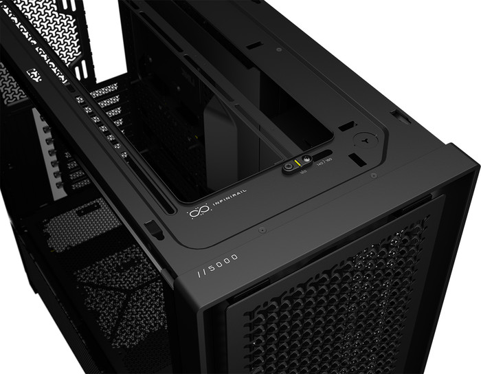 CORSAIR FRAME 5000D RS Schwarz detail