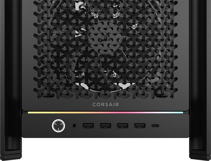 CORSAIR FRAME 5000D RS Schwarz detail