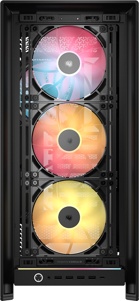 CORSAIR FRAME 5000D RS ARGB Black front
