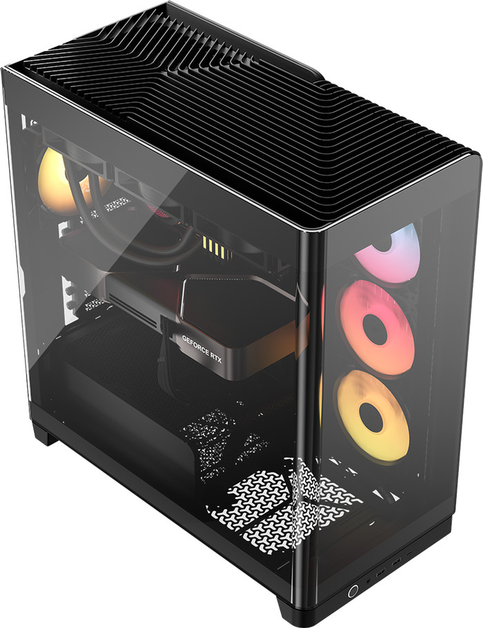 CORSAIR FRAME 4500X RS-R ARGB Schwarz oberseite