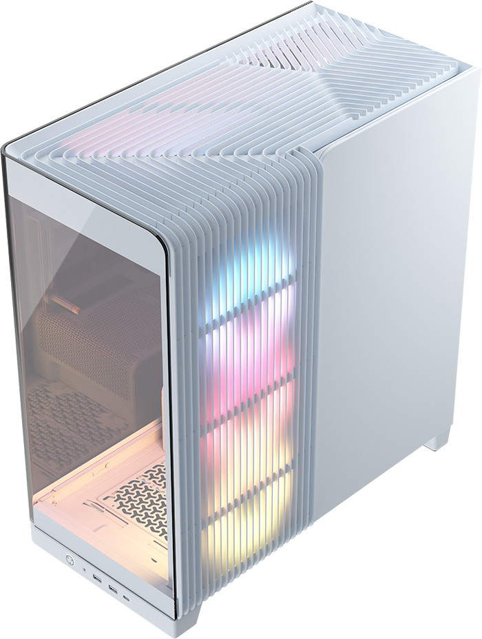 CORSAIR FRAME 4500X RS-R ARGB Weiß oberseite