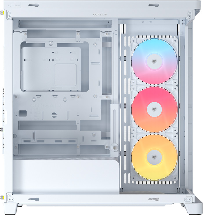 CORSAIR FRAME 4500X RS-R ARGB Weiß linke seite