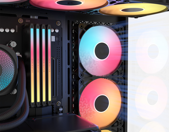 CORSAIR 3500X RS-R ARGB Schwarz produkt in gebrauch