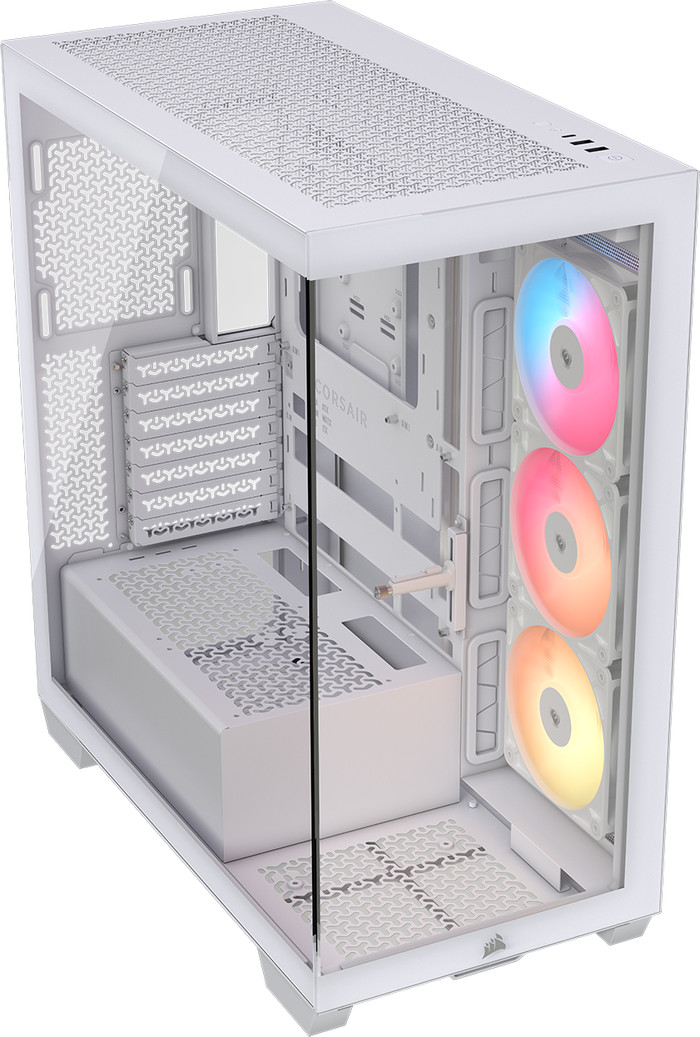 CORSAIR 3500X RS-R ARGB Weiß oberseite