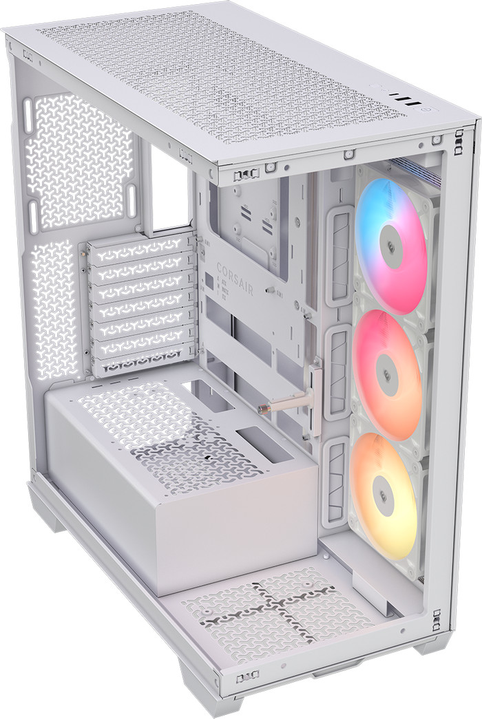 CORSAIR 3500X RS-R ARGB Weiß linke seite