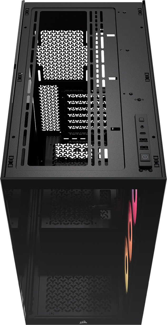 CORSAIR 3500X RS-R ARGB Schwarz oberseite