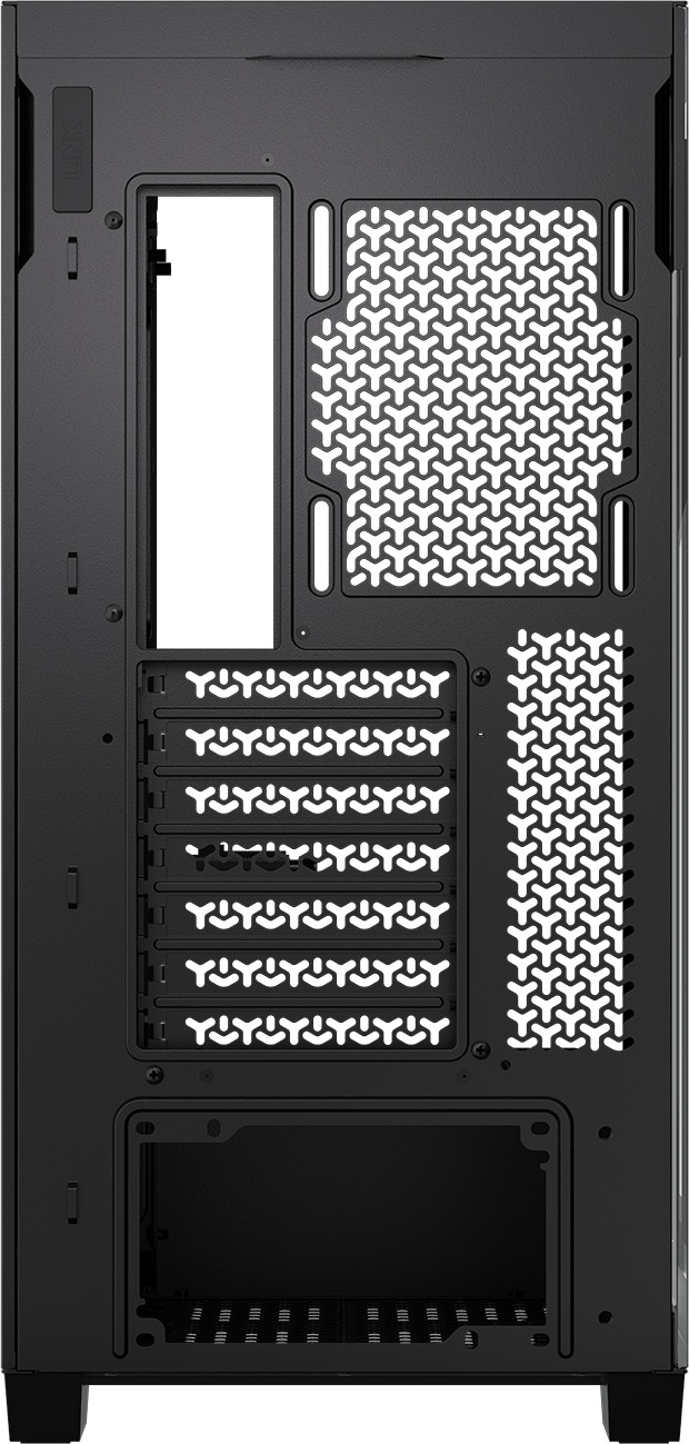 CORSAIR 3500X RS-R ARGB Schwarz rückseite