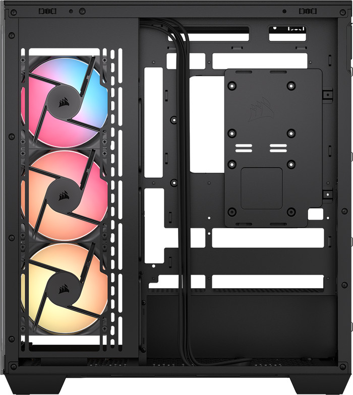 CORSAIR 3500X RS-R ARGB Schwarz rechte seite