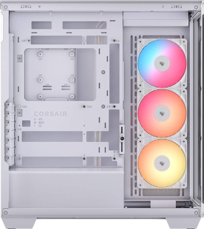 CORSAIR 3500X RS-R ARGB Weiß linke seite
