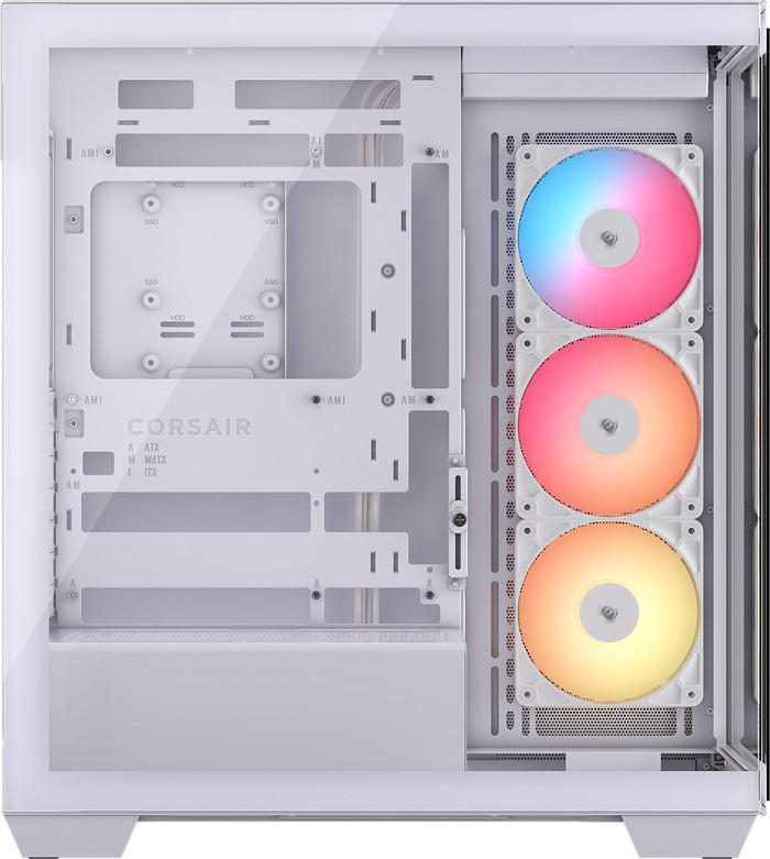 CORSAIR 3500X RS-R ARGB Weiß linke seite