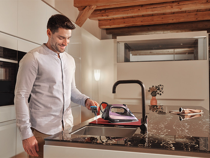 Braun TexStyle 9 SI9661VI produkt in gebrauch