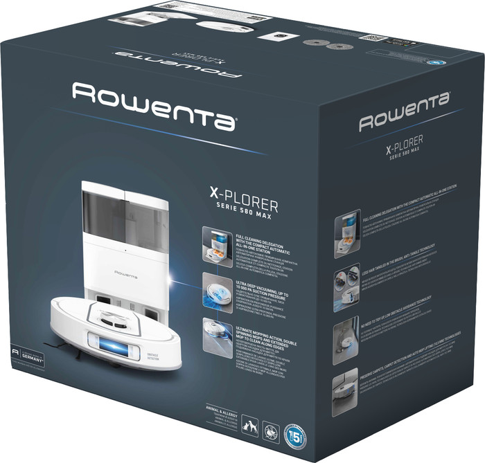 Rowenta X-Plorer Serie 580 Max RR9547 verpackung