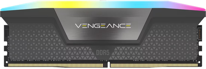 CORSAIR Vengeance RGB 64GB (2x 32GB) DDR5 DIMM 6.000 MT/s CL40 XMP vorne
