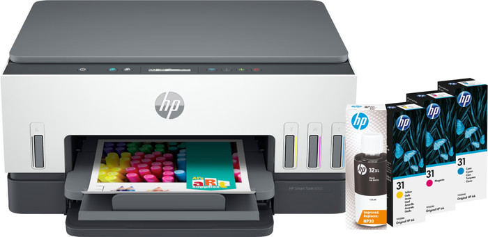HP Smart Tank 7005 + 1 Set Extra Ink Bottles Main Image
