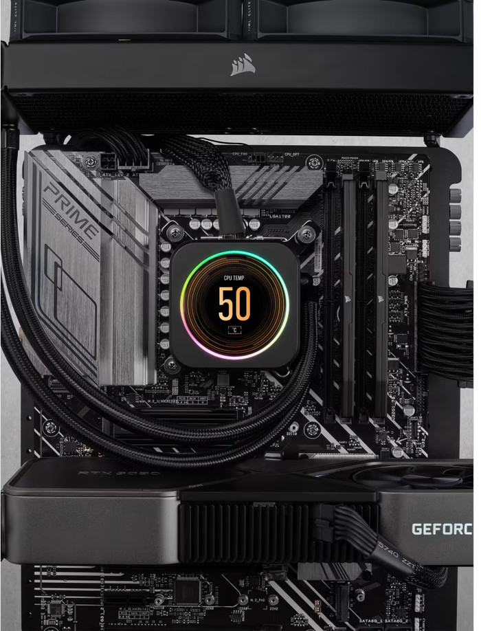 CORSAIR Vengeance 32GB (2x 16GB) DDR5 DIMM 6400 MT/s CL36 XMP produkt in gebrauch