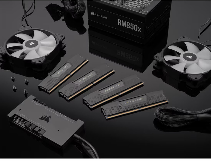 CORSAIR Vengeance 32GB (2x 16GB) DDR5 DIMM 6400 MT/s CL36 XMP produkt in gebrauch