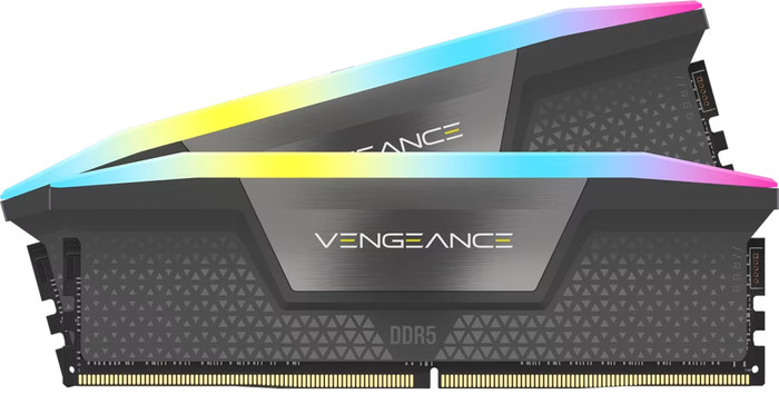 CORSAIR Vengeance RGB 32GB (2x 16GB) DDR5 DIMM 6.400 MT/s CL36 XMP Main Image