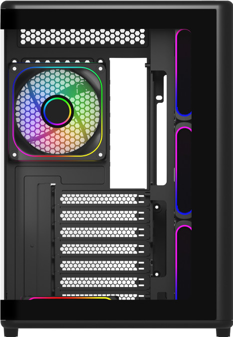 Cooler Master Elite 600 Schwarz ARGB vorne