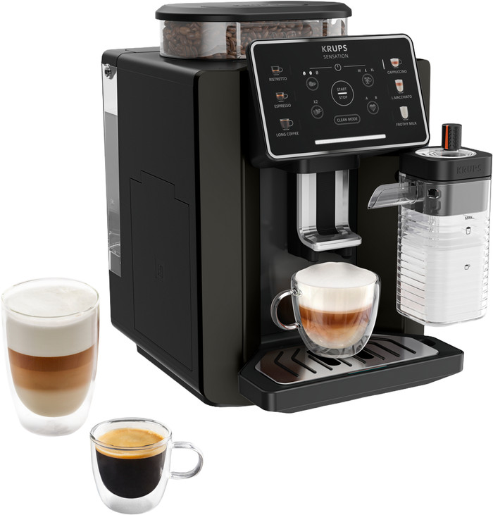 Krups Sensation Milk M50 EA9129 left side