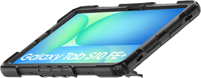 Just in Case Samsung Galaxy Tab S10 FE Plus Shockproof Case Schwarz rechte seite
