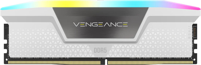 CORSAIR Vengeance RGB Weiß 32GB (2x 16GB) DDR5 DIMM 6.000 MT/s CL36 XMP/EXPO visuelles Coolblue 4