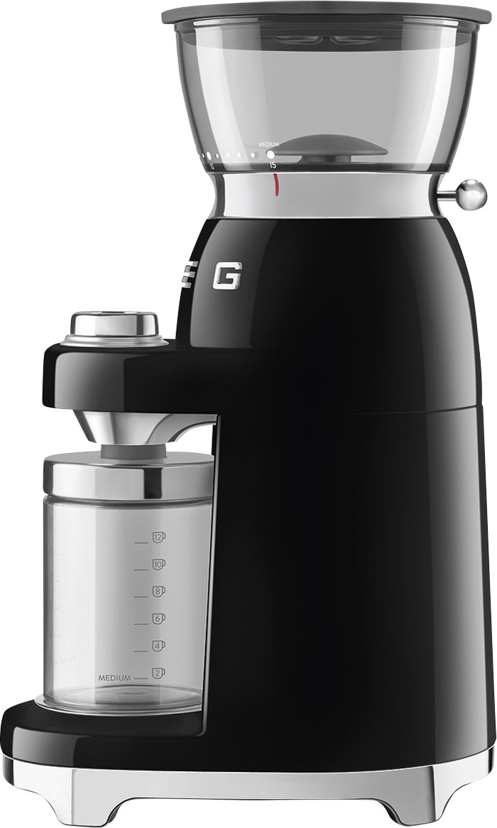 SMEG CGF03BLUE Schwarz rechte seite