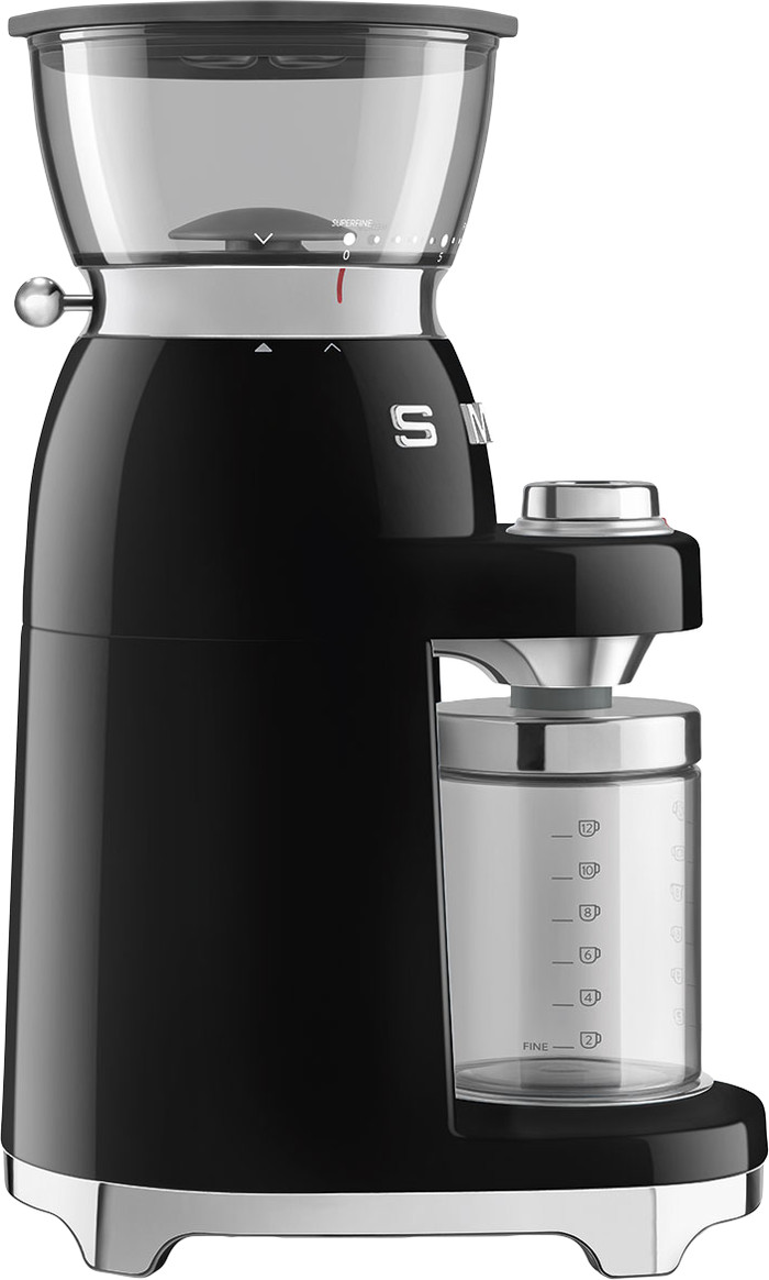 SMEG CGF03BLUE Schwarz linke seite