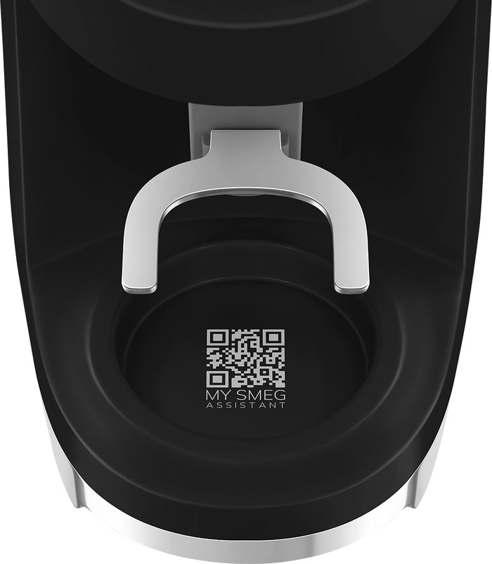 SMEG CGF03BLUE Schwarz detail
