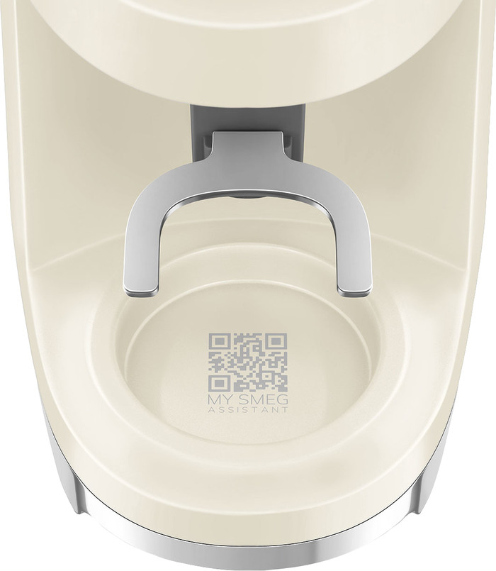 SMEG CGF03CREU Creme detail