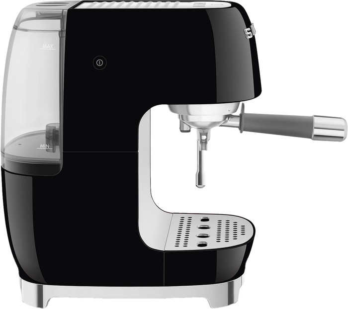 SMEG ECF03BLEU Schwarz linke seite