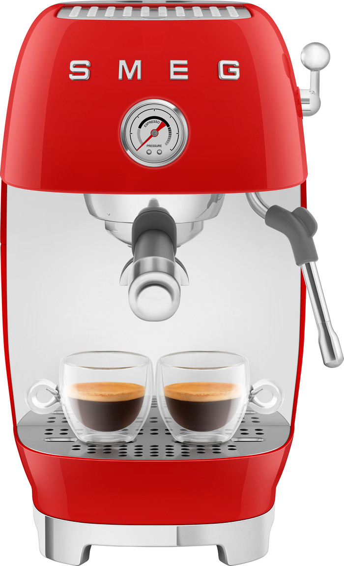 SMEG ECF03RDEU Rot vorne