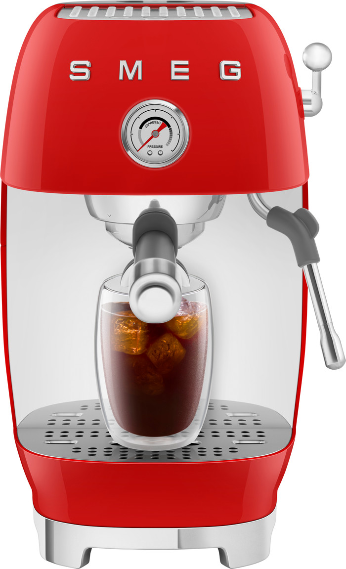 SMEG ECF03RDEU Rot vorne