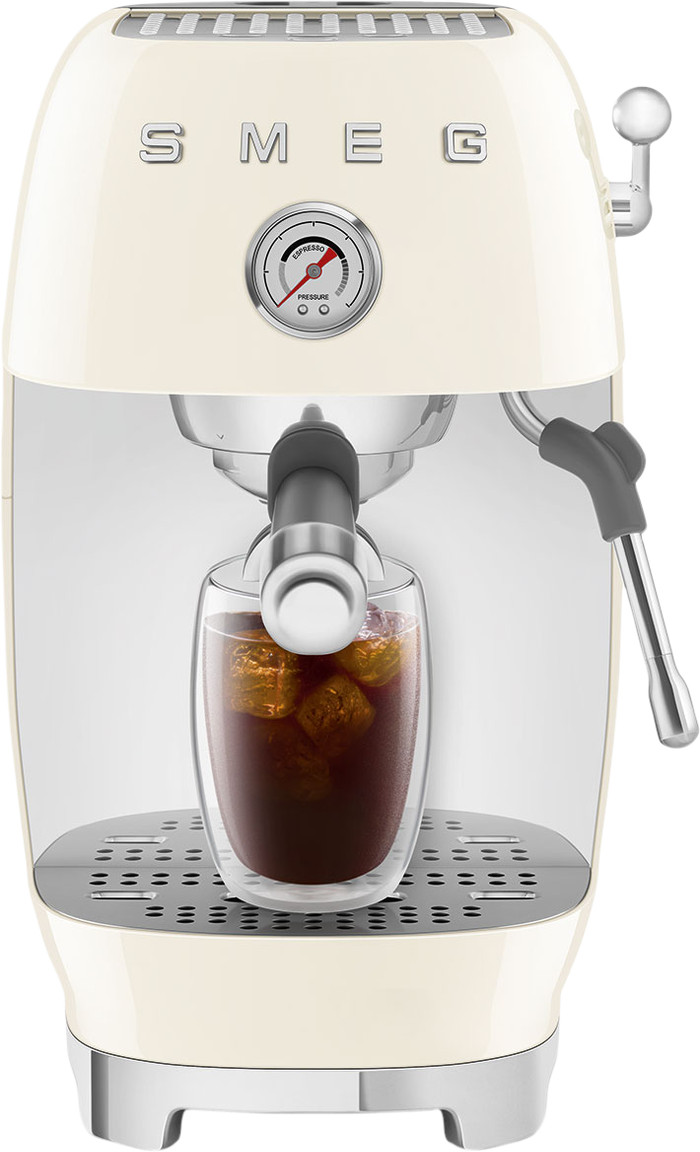 SMEG ECF03CREU Creme vorne