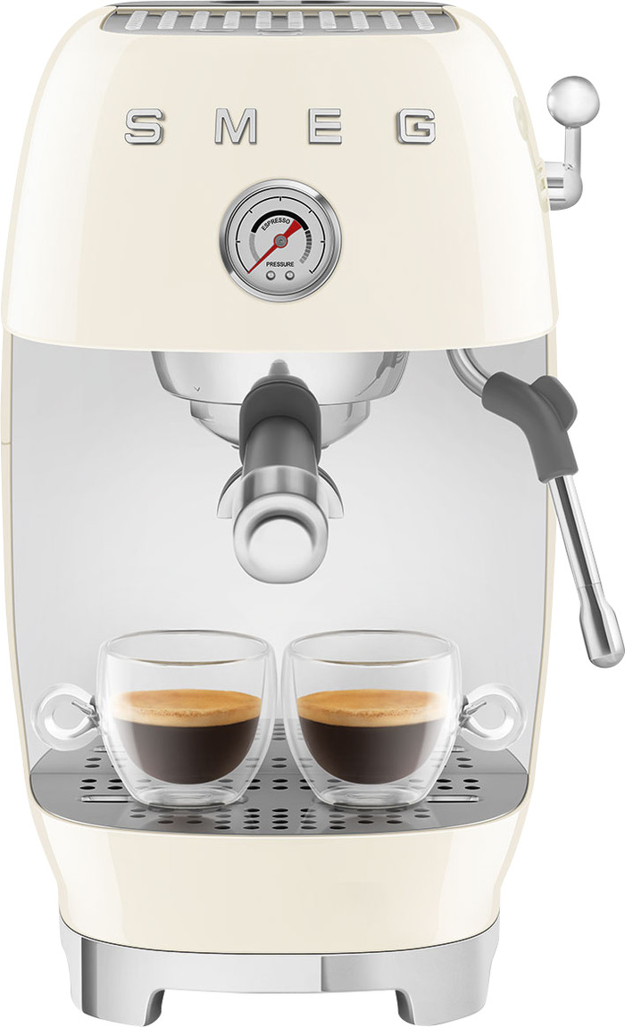 SMEG ECF03CREU Creme vorne