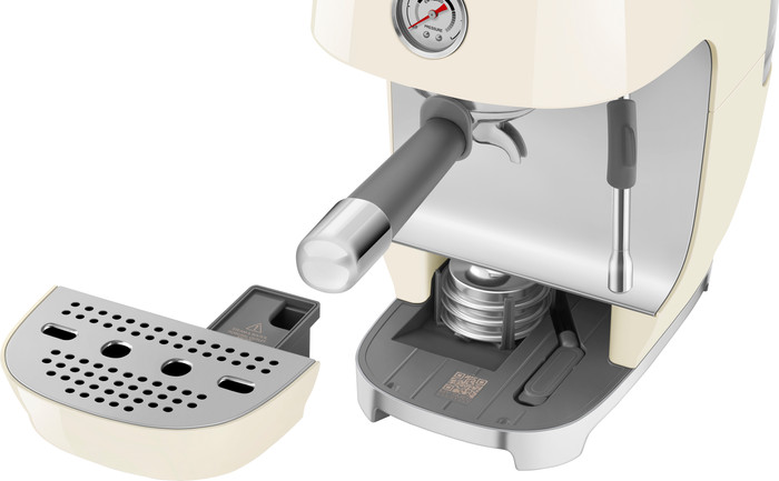 SMEG ECF03CREU Creme detail