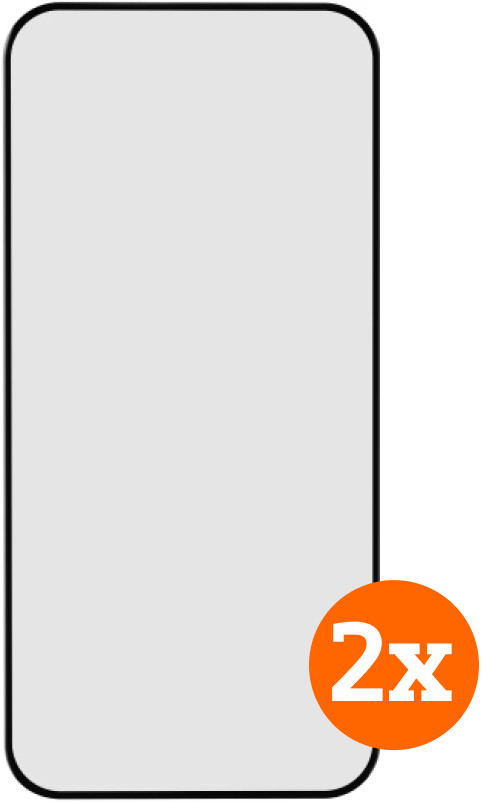 BlueBuilt Backcover iPhone 16e Schwarz + Panzerglas Main Image