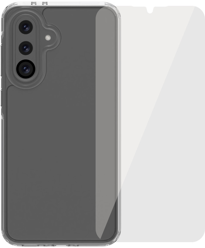 BlueBuilt Protective Backcover Samsung Galaxy A36 Transparent + Panzerglas Main Image