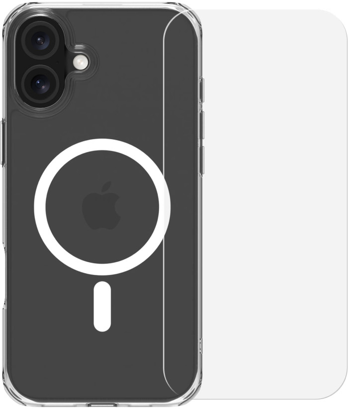 BlueBuilt Protective Backcover mit MagSafe iPhone 16 Plus + Panzerglas Main Image