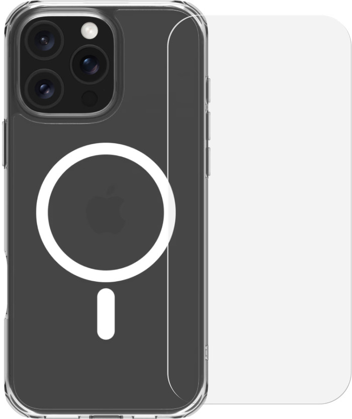 BlueBuilt Protective Backcover mit MagSafe iPhone 16 Pro Max + Panzerglas Main Image