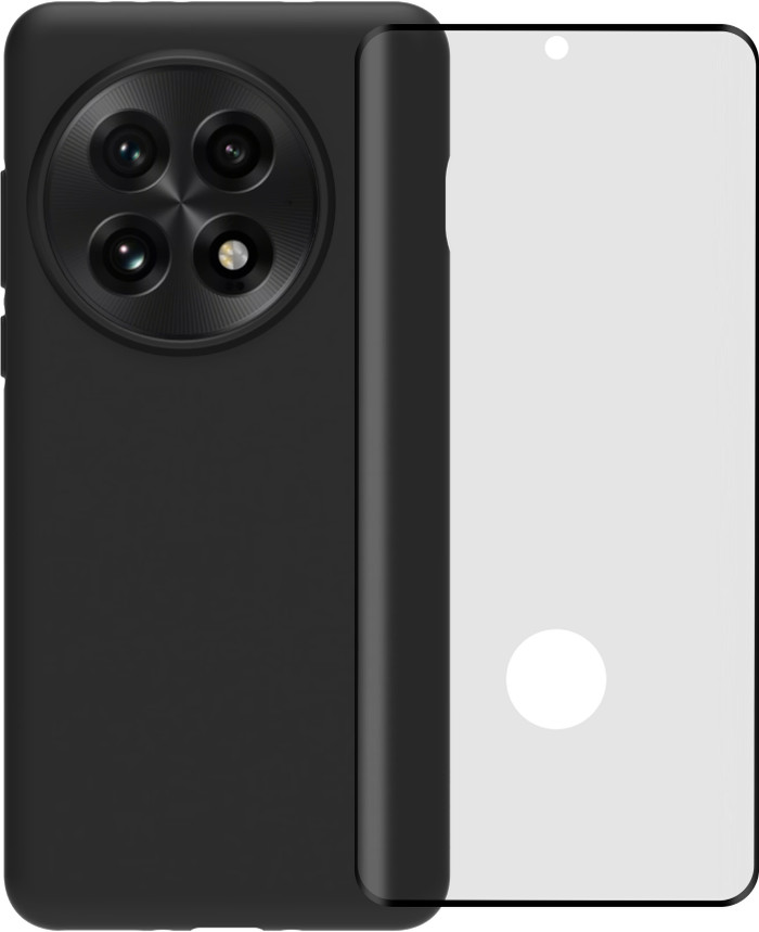 BlueBuilt Backcover OnePlus 13 Schwarz + Panzerglas Main Image