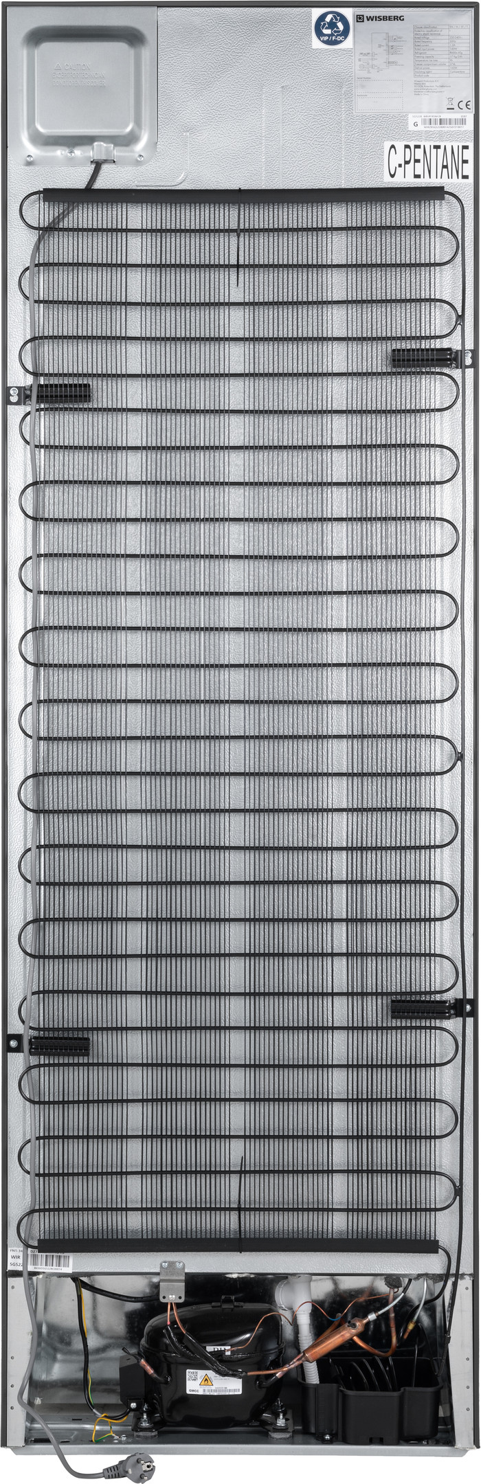 Wisberg WBVR185NFCB rückseite